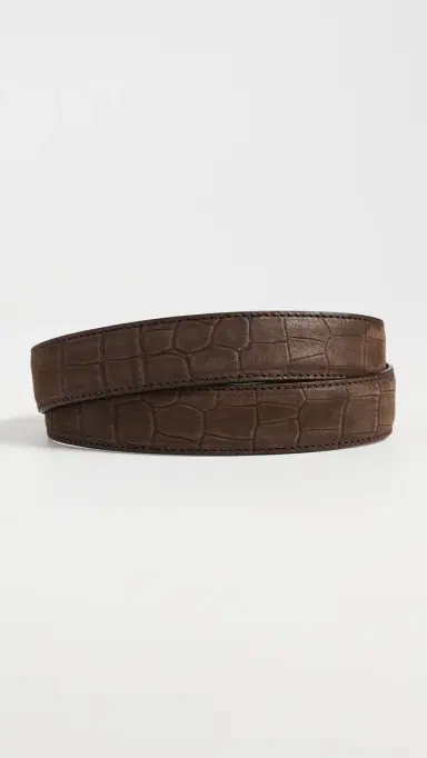 Anderson's Leather Croc Belt | Thumbnail 3 Anderson's Leather Croc Belt | Thumbnail 3