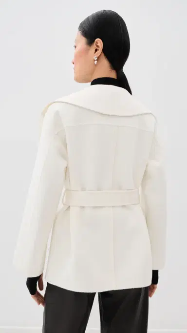 Simkhai Rowen Double-Faced Wool Fringe Jacket | Thumbnail 3 Simkhai Rowen Double-Faced Wool Fringe Jacket | Thumbnail 3
