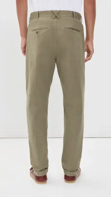 Alex Mill Standard Chino Pleated Pants | Thumbnail 3 Alex Mill Standard Chino Pleated Pants | Thumbnail 3