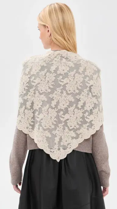 Sea Kirra Lace Scarf Cardigan | Thumbnail 3 Sea Kirra Lace Scarf Cardigan | Thumbnail 3