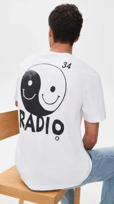 PS Paul Smith Regular Fit Radio T-Shirt | Thumbnail 3 PS Paul Smith Regular Fit Radio T-Shirt | Thumbnail 3