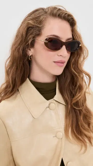 Givenchy Bold Oval Sunglasses | Thumbnail 3 Givenchy Bold Oval Sunglasses | Thumbnail 3