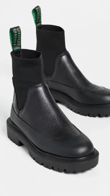 Loeffler Randall Suri Black Leather Chelsea Boots | Thumbnail 5 Loeffler Randall Suri Black Leather Chelsea Boots | Thumbnail 5