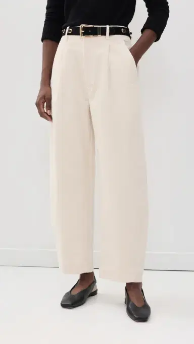 APIECE APART Bari Crop Trousers | Thumbnail 2 APIECE APART Bari Crop Trousers | Thumbnail 2