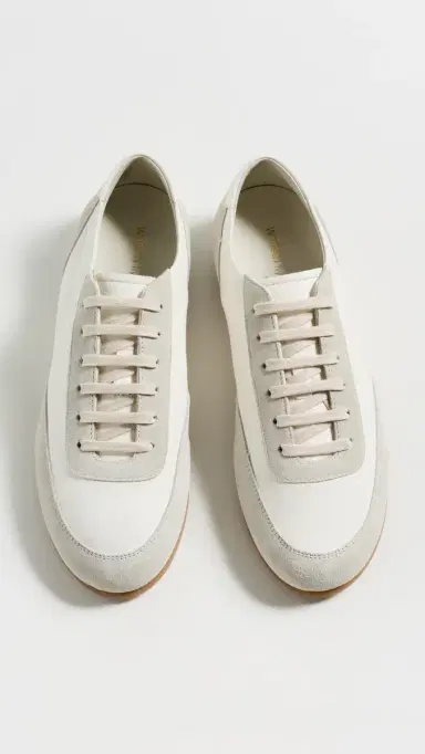 Common Projects Leather and Suede Minimal Runner Sneakers | Thumbnail 5 Common Projects Leather and Suede Minimal Runner Sneakers | Thumbnail 5