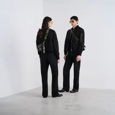 Fendi Classic short bomber jacket reinterpreted through | Thumbnail 4 Fendi Classic short bomber jacket reinterpreted through | Thumbnail 4