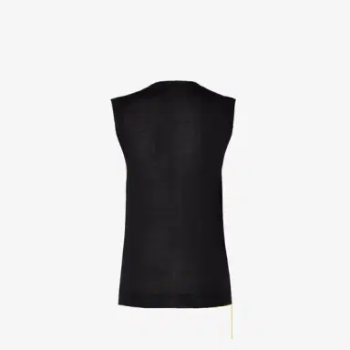 Fendi Slim-fit, basic sleeveless V-neck top | Thumbnail 2 Fendi Slim-fit, basic sleeveless V-neck top | Thumbnail 2