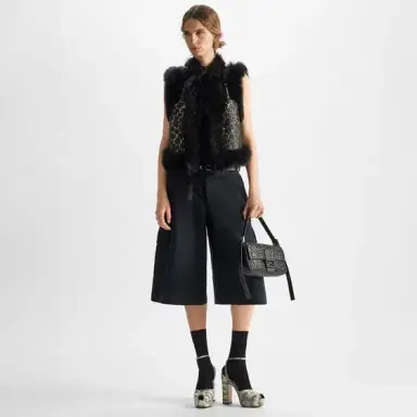 Fendi Slim-fit, basic sleeveless V-neck top | Thumbnail 4 Fendi Slim-fit, basic sleeveless V-neck top | Thumbnail 4