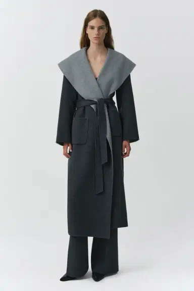 Simkhai Allura Reversible Belted Coat | Thumbnail 2 Simkhai Allura Reversible Belted Coat | Thumbnail 2