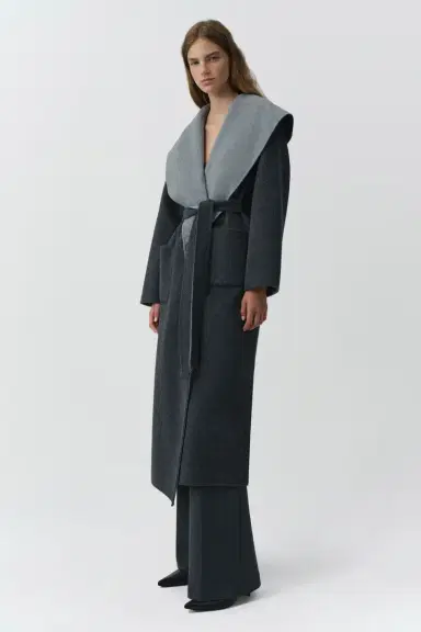 Simkhai Allura Reversible Belted Coat | Thumbnail 4 Simkhai Allura Reversible Belted Coat | Thumbnail 4