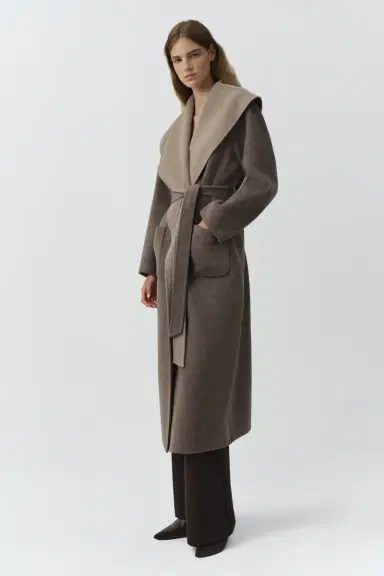 Simkhai Allura Reversible Belted Coat | Thumbnail 4 Simkhai Allura Reversible Belted Coat | Thumbnail 4