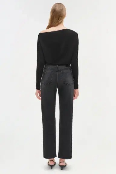 Simkhai Amelia Straight Leg Jean | Thumbnail 5 Simkhai Amelia Straight Leg Jean | Thumbnail 5