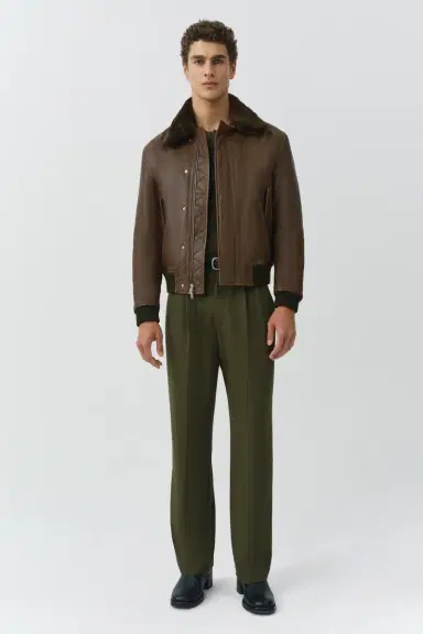 Simkhai Anderson Leather Jacket | Thumbnail 3 Simkhai Anderson Leather Jacket | Thumbnail 3