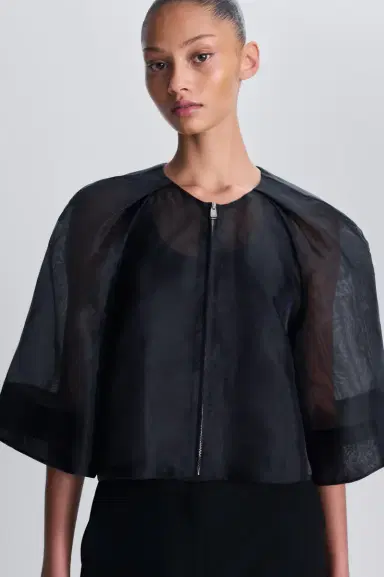 Simkhai Arielle Organza Top | Thumbnail 3 Simkhai Arielle Organza Top | Thumbnail 3