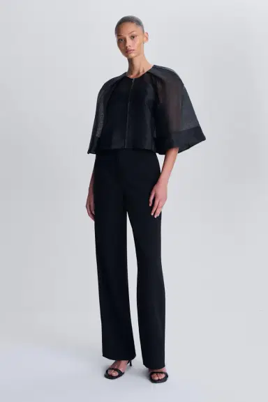 Simkhai Arielle Organza Top | Thumbnail 4 Simkhai Arielle Organza Top | Thumbnail 4