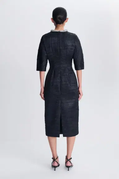 Simkhai Ashleigh Embellished Satin Midi Dress | Thumbnail 6 Simkhai Ashleigh Embellished Satin Midi Dress | Thumbnail 6