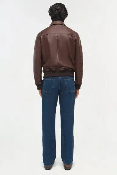 Simkhai Bauer Leather Blouson Jacket | Thumbnail 6 Simkhai Bauer Leather Blouson Jacket | Thumbnail 6