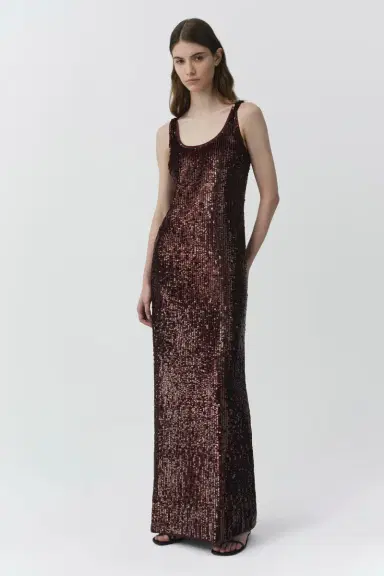 Simkhai Bex Embellished Maxi Dress | Thumbnail 4 Simkhai Bex Embellished Maxi Dress | Thumbnail 4