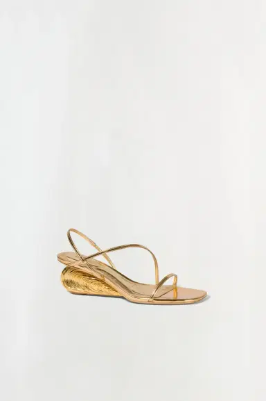 Simkhai Bridget Shell Wedge Sandal | Thumbnail 2 Simkhai Bridget Shell Wedge Sandal | Thumbnail 2