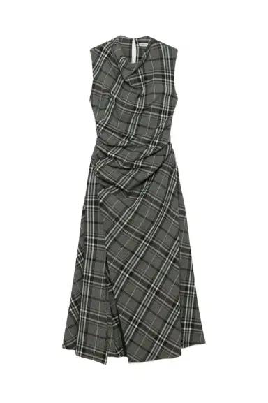 Simkhai Burke Draped Midi Dress | Thumbnail 1 Simkhai Burke Draped Midi Dress | Thumbnail 1