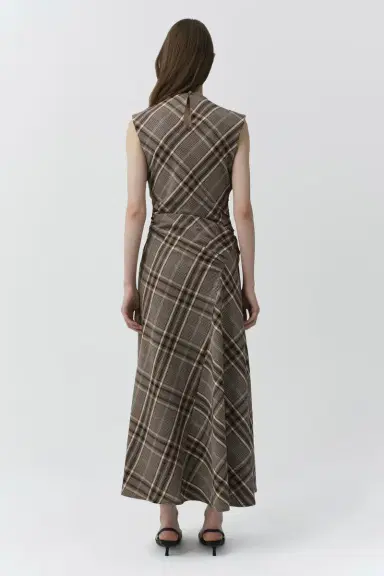 Simkhai Burke Draped Midi Dress | Thumbnail 5 Simkhai Burke Draped Midi Dress | Thumbnail 5