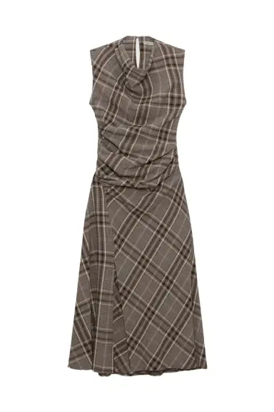 Simkhai Burke Draped Midi Dress | Thumbnail 1 Simkhai Burke Draped Midi Dress | Thumbnail 1