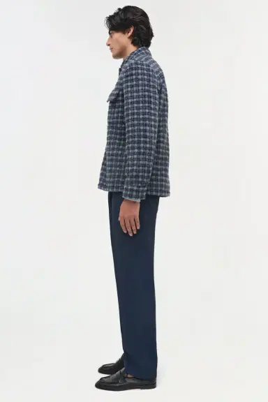 Simkhai Caleb Brushed Plaid Shirt Jacket | Thumbnail 4 Simkhai Caleb Brushed Plaid Shirt Jacket | Thumbnail 4