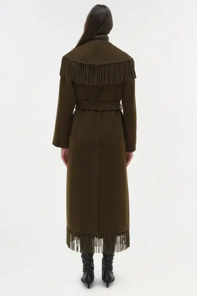 Simkhai Carrie Fringe Coat | Thumbnail 5 Simkhai Carrie Fringe Coat | Thumbnail 5