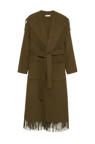 Simkhai Carrie Fringe Coat | Thumbnail 1 Simkhai Carrie Fringe Coat | Thumbnail 1