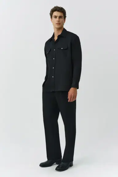Simkhai Carter Refined Workwear Shirt | Thumbnail 3 Simkhai Carter Refined Workwear Shirt | Thumbnail 3