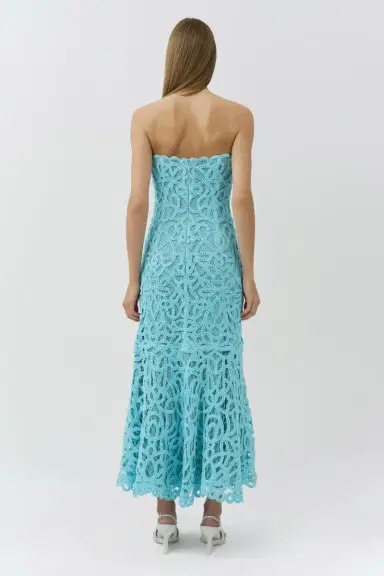Simkhai Clairis Lace Bustier Midi Dress | Thumbnail 5 Simkhai Clairis Lace Bustier Midi Dress | Thumbnail 5