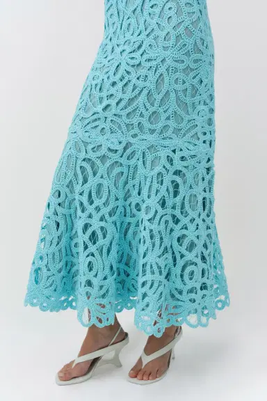 Simkhai Clairis Lace Bustier Midi Dress | Thumbnail 6 Simkhai Clairis Lace Bustier Midi Dress | Thumbnail 6