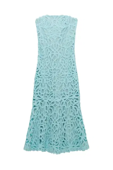 Simkhai Clairis Lace Bustier Midi Dress | Thumbnail 1 Simkhai Clairis Lace Bustier Midi Dress | Thumbnail 1