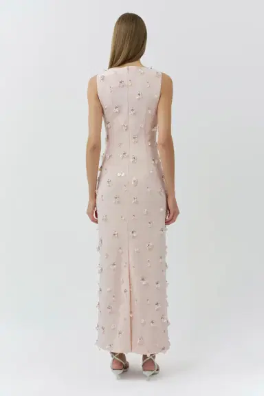 Simkhai Claudia Embellished Crepe Midi Dress | Thumbnail 5 Simkhai Claudia Embellished Crepe Midi Dress | Thumbnail 5