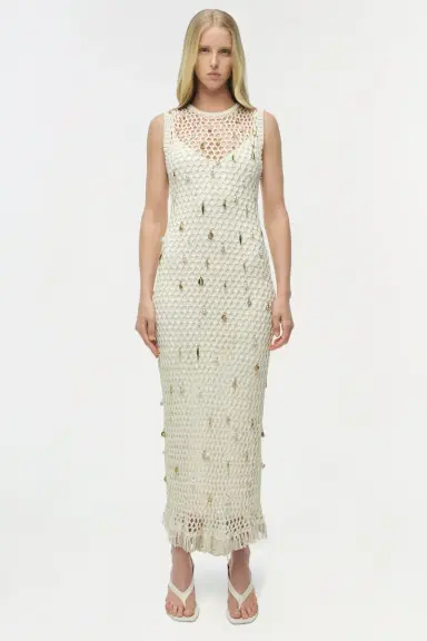Simkhai Coralia Knit Charmed Midi Dress | Thumbnail 7 Simkhai Coralia Knit Charmed Midi Dress | Thumbnail 7