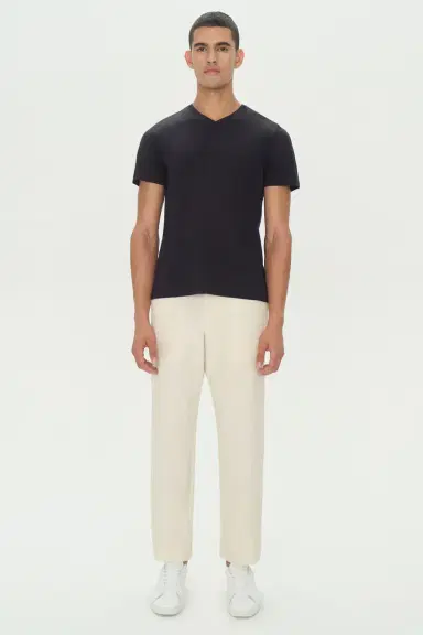Simkhai Cotton V Neck | Thumbnail 3 Simkhai Cotton V Neck | Thumbnail 3