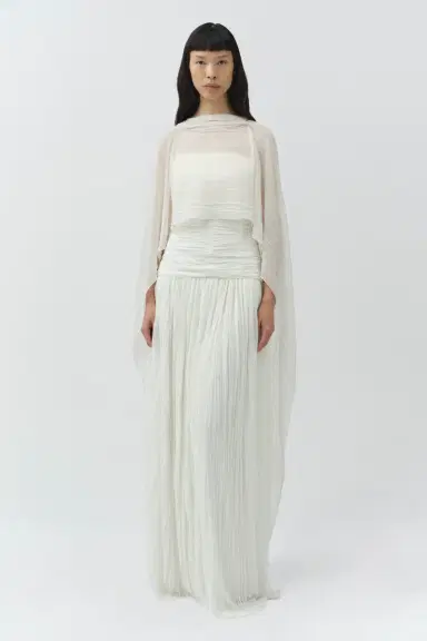 Simkhai Danielle Crinkle Jersey Bustier Gown | Thumbnail 5 Simkhai Danielle Crinkle Jersey Bustier Gown | Thumbnail 5