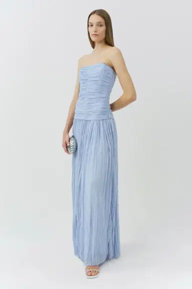 Simkhai Danielle Crinkle Jersey Bustier Gown | Thumbnail 3 Simkhai Danielle Crinkle Jersey Bustier Gown | Thumbnail 3