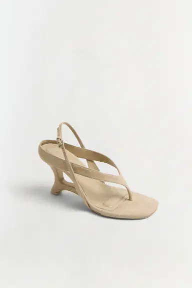 Simkhai Darya Suede Wedge Thong Sandal | Thumbnail 2 Simkhai Darya Suede Wedge Thong Sandal | Thumbnail 2