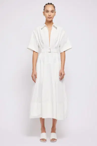 Simkhai Deanna Belted Dress | Thumbnail 2 Simkhai Deanna Belted Dress | Thumbnail 2