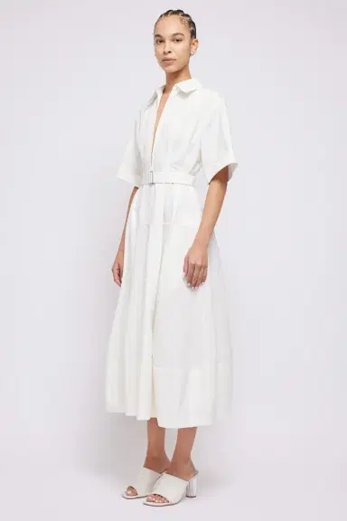 Simkhai Deanna Belted Dress | Thumbnail 3 Simkhai Deanna Belted Dress | Thumbnail 3