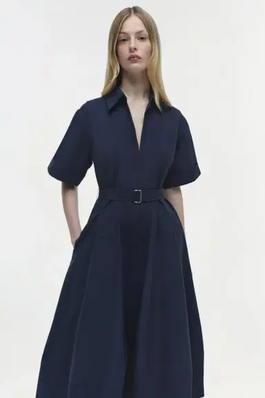 Simkhai Deanna Cotton Midi Dress | Thumbnail 3 Simkhai Deanna Cotton Midi Dress | Thumbnail 3