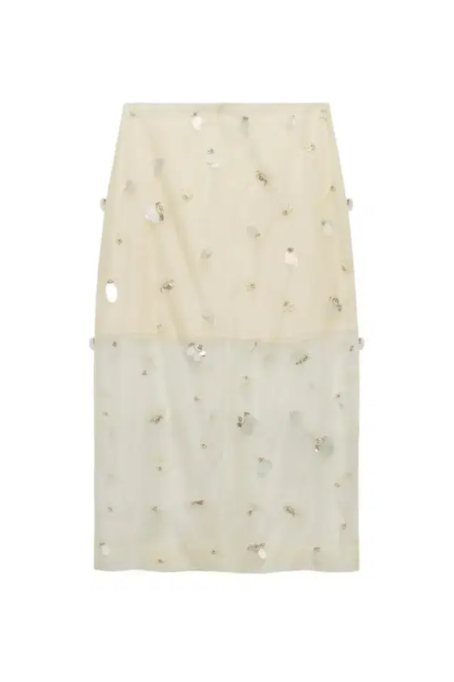Delilah Embellished Organza Midi Skirt Delilah Embellished Organza Midi Skirt