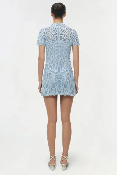 Simkhai Desiree Macrame Mini Dress | Thumbnail 5 Simkhai Desiree Macrame Mini Dress | Thumbnail 5