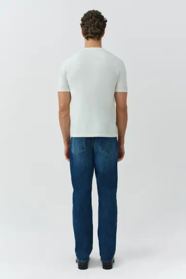 Simkhai Duke Cotton Silk Tee | Thumbnail 5 Simkhai Duke Cotton Silk Tee | Thumbnail 5