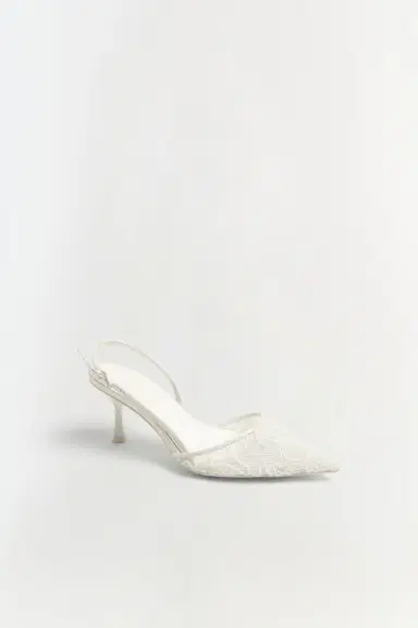 Simkhai Dylan Lace Slingback | Thumbnail 3 Simkhai Dylan Lace Slingback | Thumbnail 3