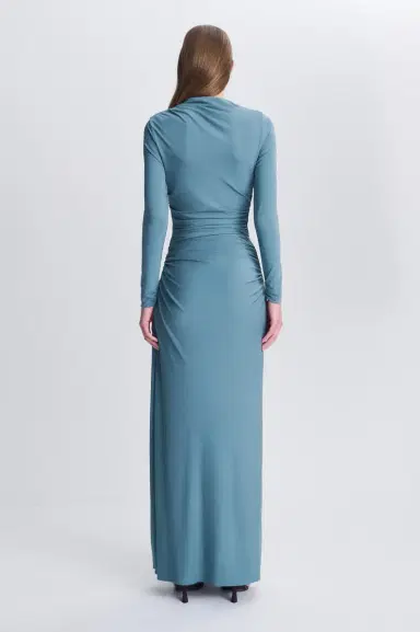Simkhai Eleanora Draped Jersey Gown | Thumbnail 5 Simkhai Eleanora Draped Jersey Gown | Thumbnail 5