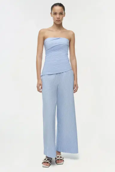 Simkhai Emerson Ruched Bustier Top | Thumbnail 2 Simkhai Emerson Ruched Bustier Top | Thumbnail 2