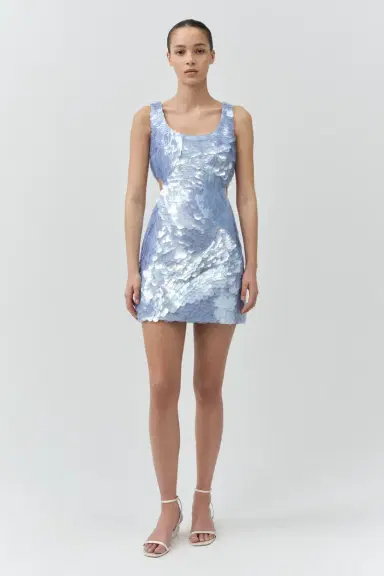 Simkhai Emilie Sequin Mini Dress | Thumbnail 3 Simkhai Emilie Sequin Mini Dress | Thumbnail 3