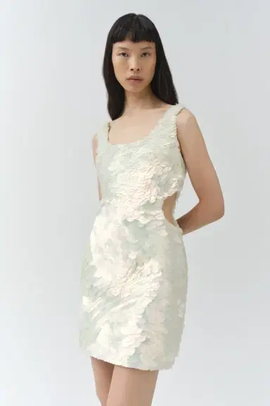 Simkhai Emilie Sequin Mini Dress | Thumbnail 4 Simkhai Emilie Sequin Mini Dress | Thumbnail 4